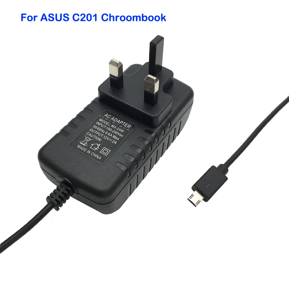 Великобритания Plug DC 12 В 2A стены таблетки Зарядное устройство Мощность адаптер