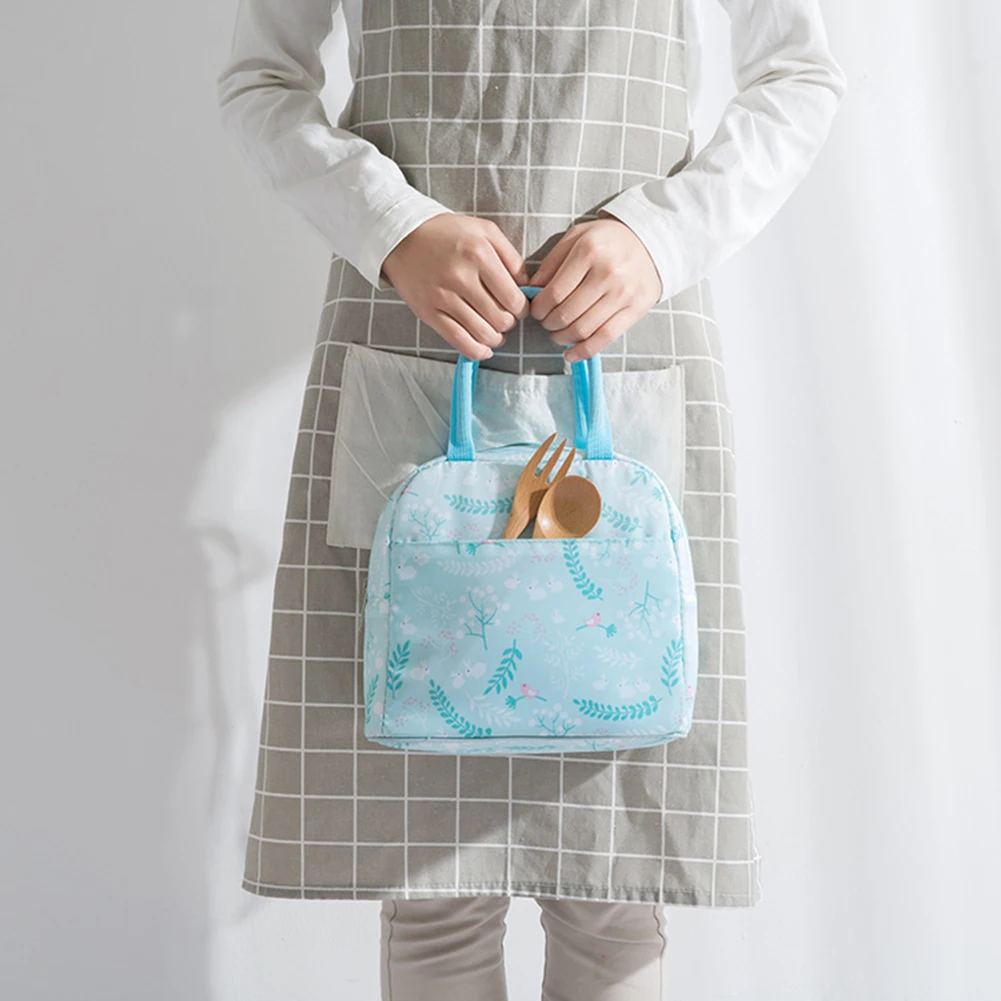 

Lovely Multicolor Thermal Food Fruit Storage Case Pouch School Lunch Picnic Bag