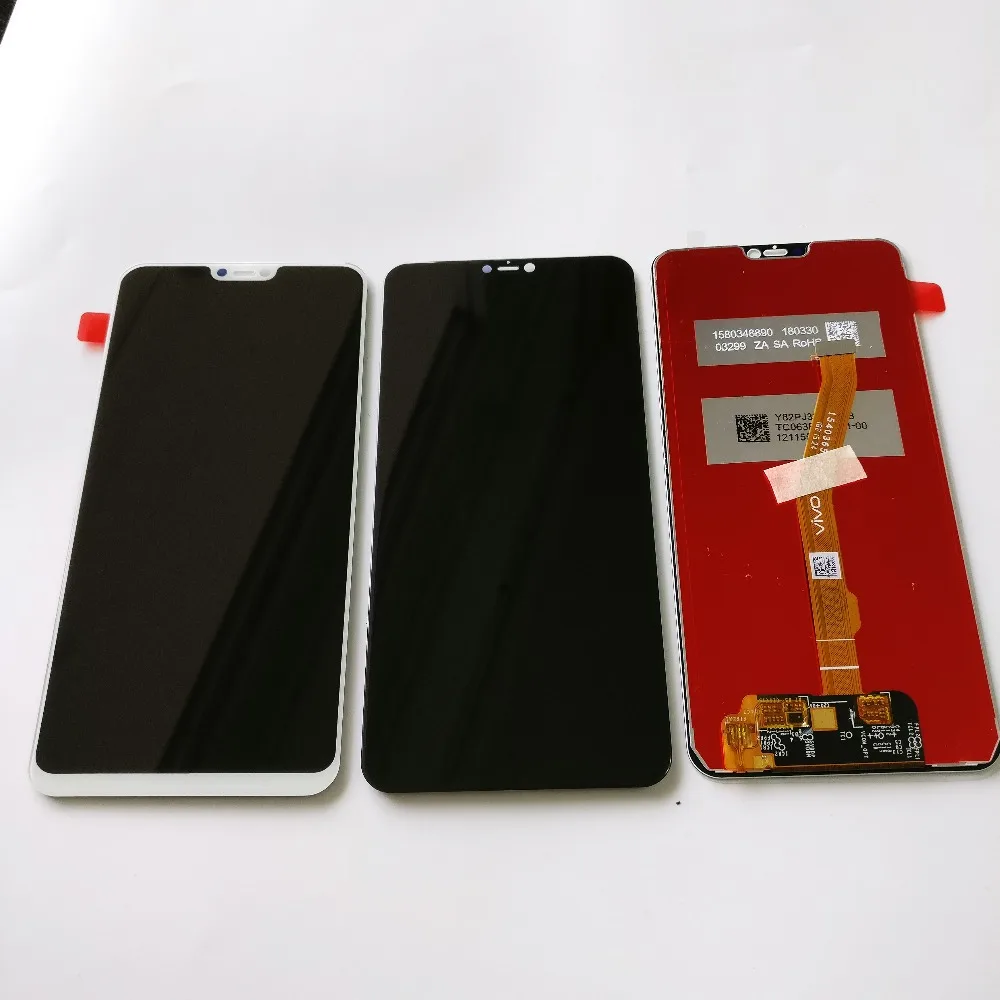 100% тестирование Белый/Черный 6 3 дюймов для BBK Vivo Y85 ЖК дисплей Дисплей + кодирующий