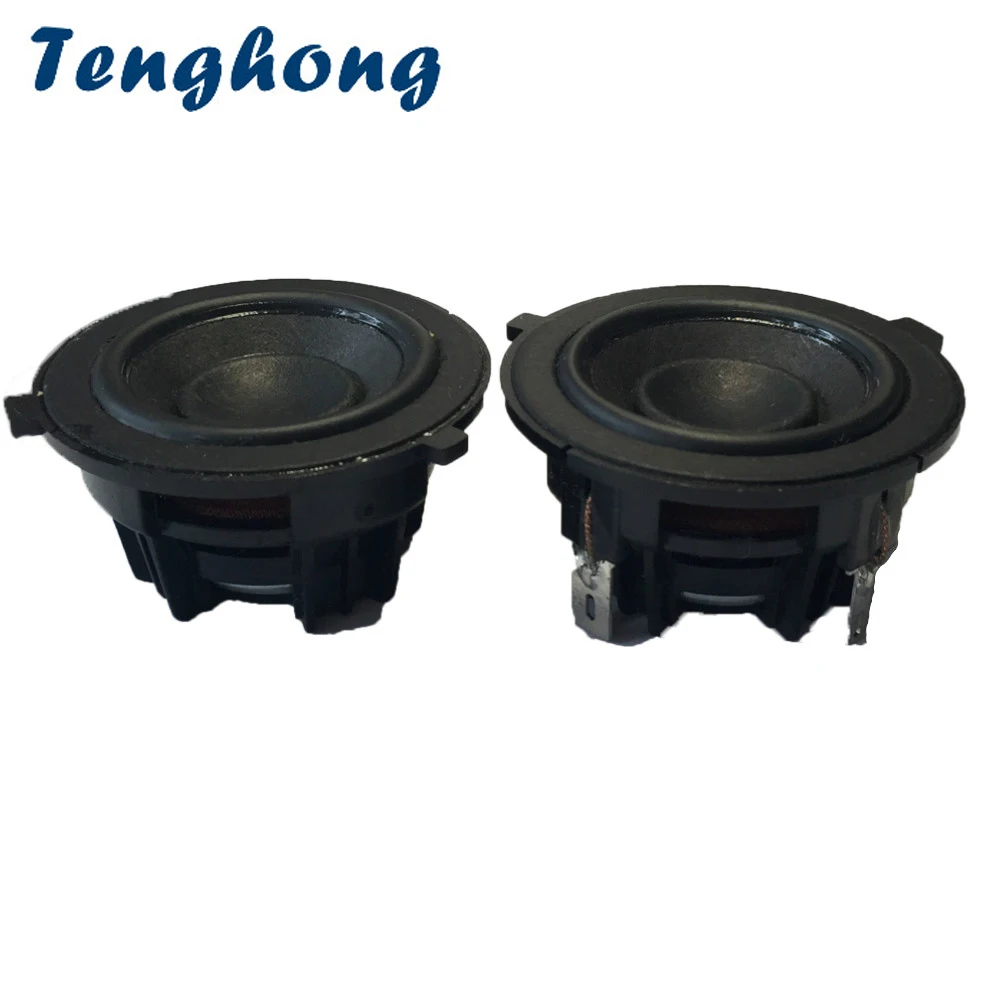 Tenghong 2 шт. 1 5 дюймов портативная аудио колонка s 4Ohm Вт полный диапазон 45 мм СЧ