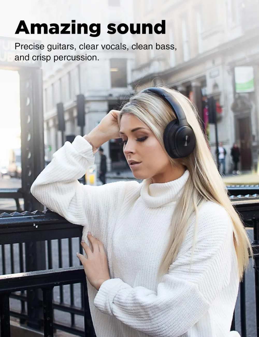 Cowin SE7 активная bluetooth-гарнитура с шумоподавлением на голову, звуконепроницаемый беспроводной сабвуфер, Универсальная мобильная Музыкальная гарнитура