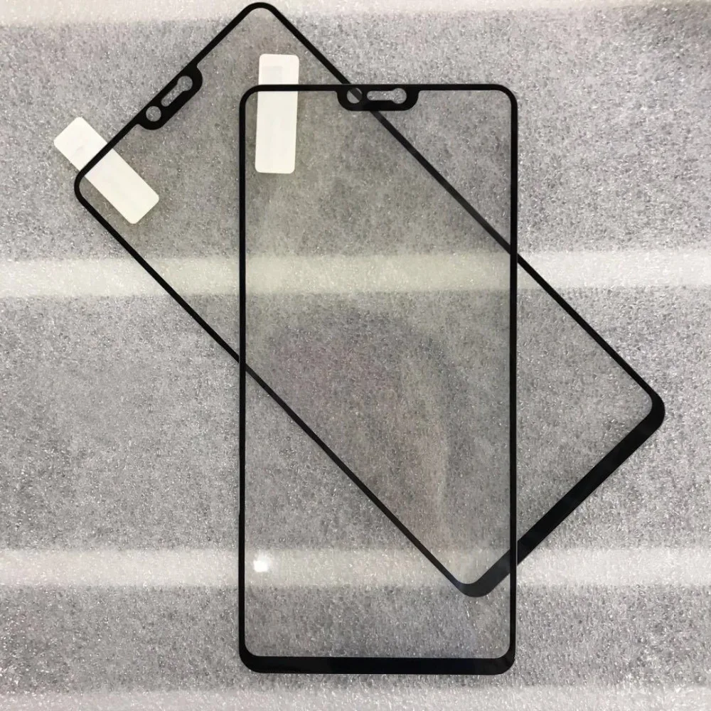 2 шт. полное покрытие закаленное стекло для OPPO R15 защита экрана Защитная пленка |