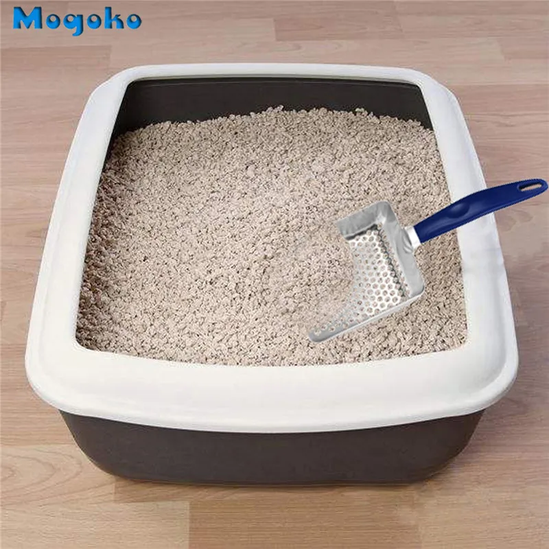 Mogoko 1 шт., новинка, металлическая Полезная Лопата для кошачьего туалета, Песочная Лопата для домашних животных, артефакт, товары для собак из нержавеющей стали, металлические совок для уборки, совок