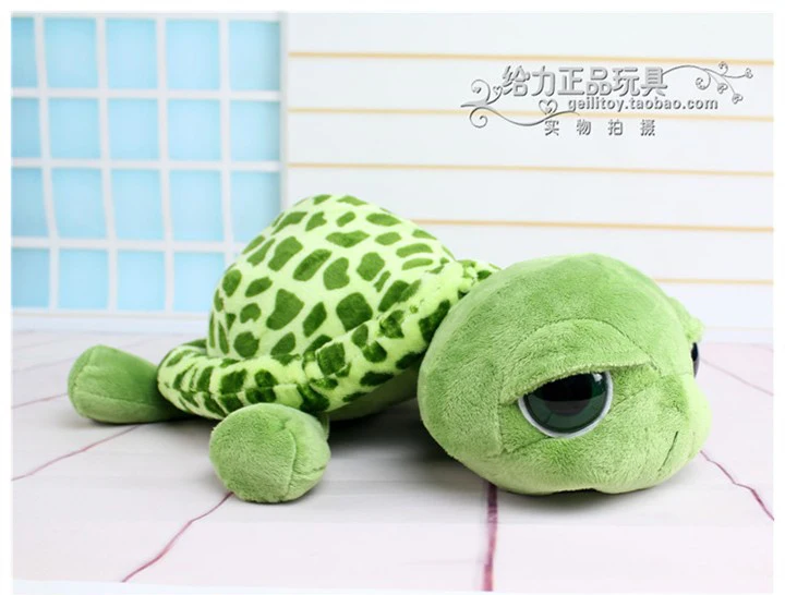 Новая милая маленькая черепаха с большими глазами игрушка плюшевые игрушки Стич