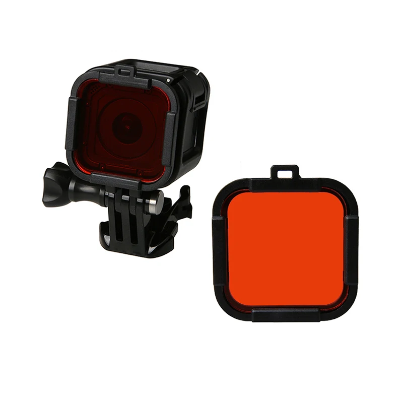 Фильтр для подводного погружения GoPro Hero 4 session 5 фильтр Крышка объектива Защитная