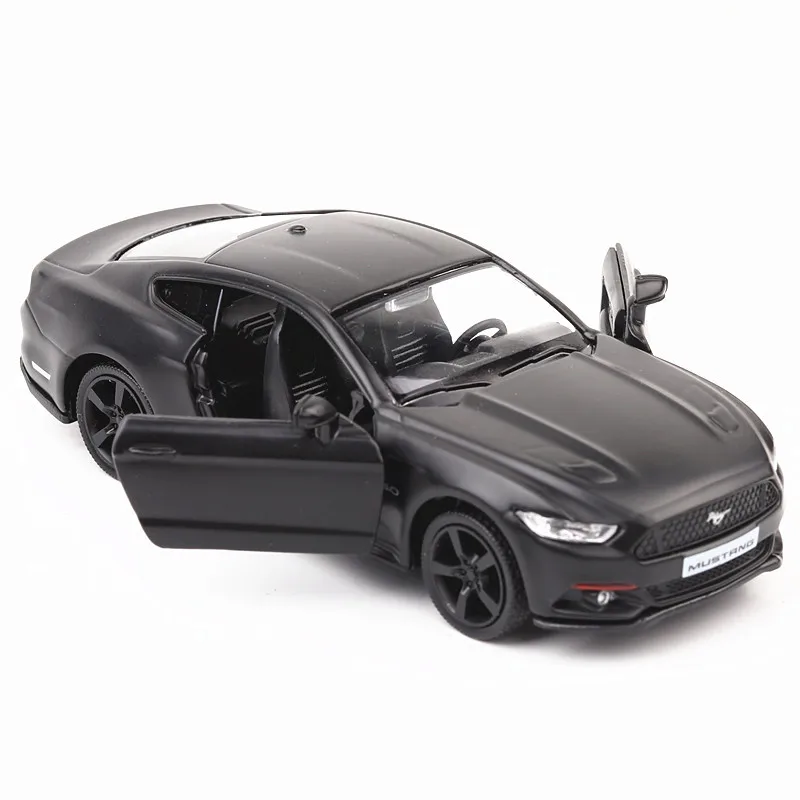 1:36 Ford Mustang детский ремень из сплава для автомобиля тянущийся моделирование сплав