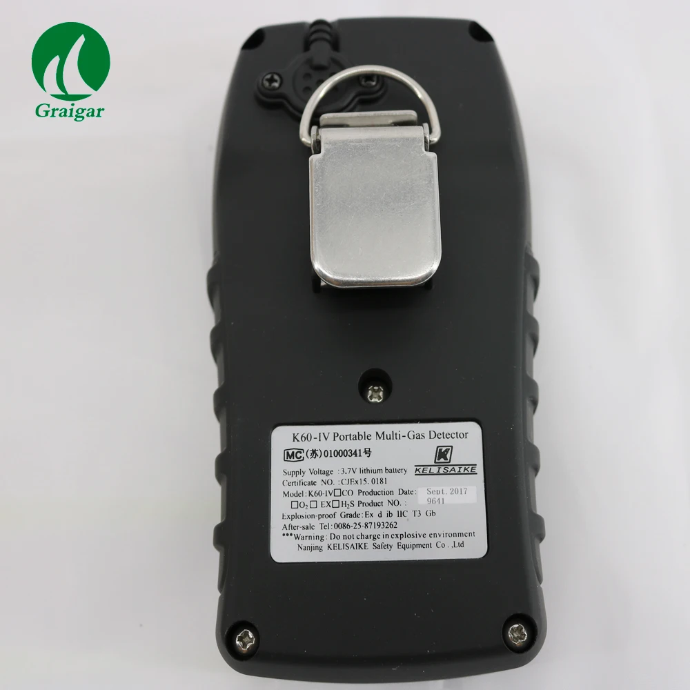 K60 IV портативный детектор газа с передовой технологией микропроцессора|detector|detector