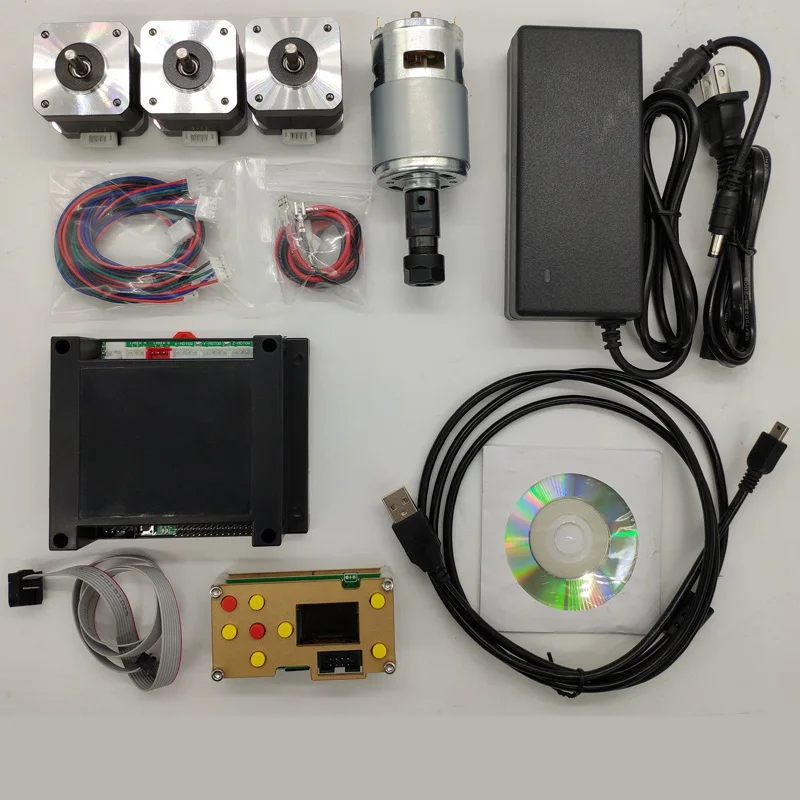 Add Offline control DIY ЧПУ гравер GRBL управление Лер комплект древесины маршрутизатор лазерная гравировка машина управления компонент шпинделя шаговый двигатель для cnc3018 - Цвет: Add Offline control