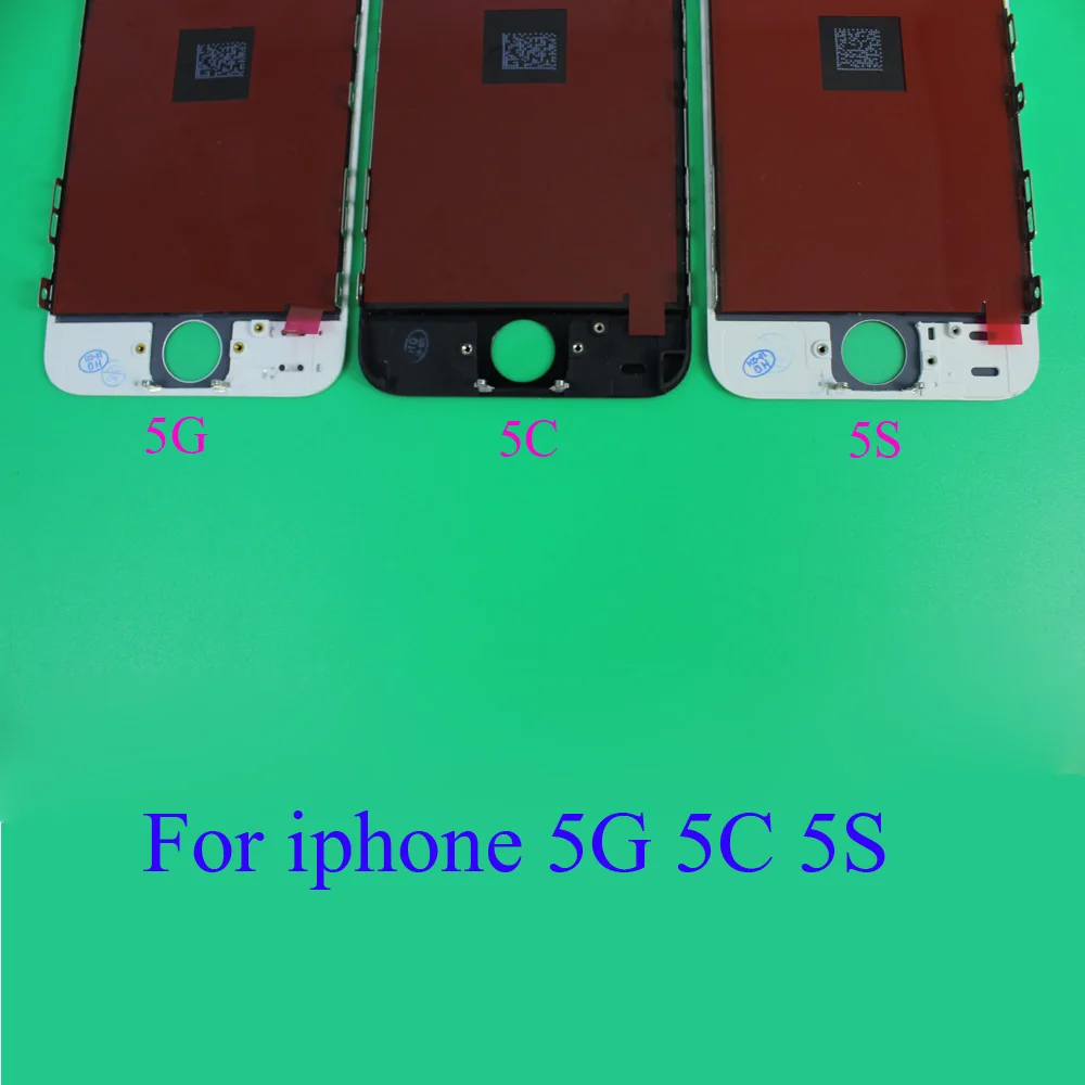 YuXi LCD сенсорный экран для iPhone 5 5S 5C ЖК дисплей в сборе с дигитайзером стекло без