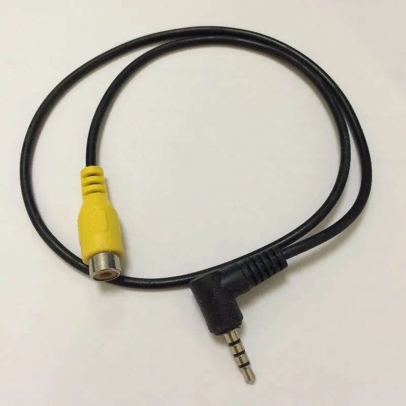 RCA (мама) поворотный GPS-навигатор 2 5 мм интерфейс AV-in (публичное) соединение с