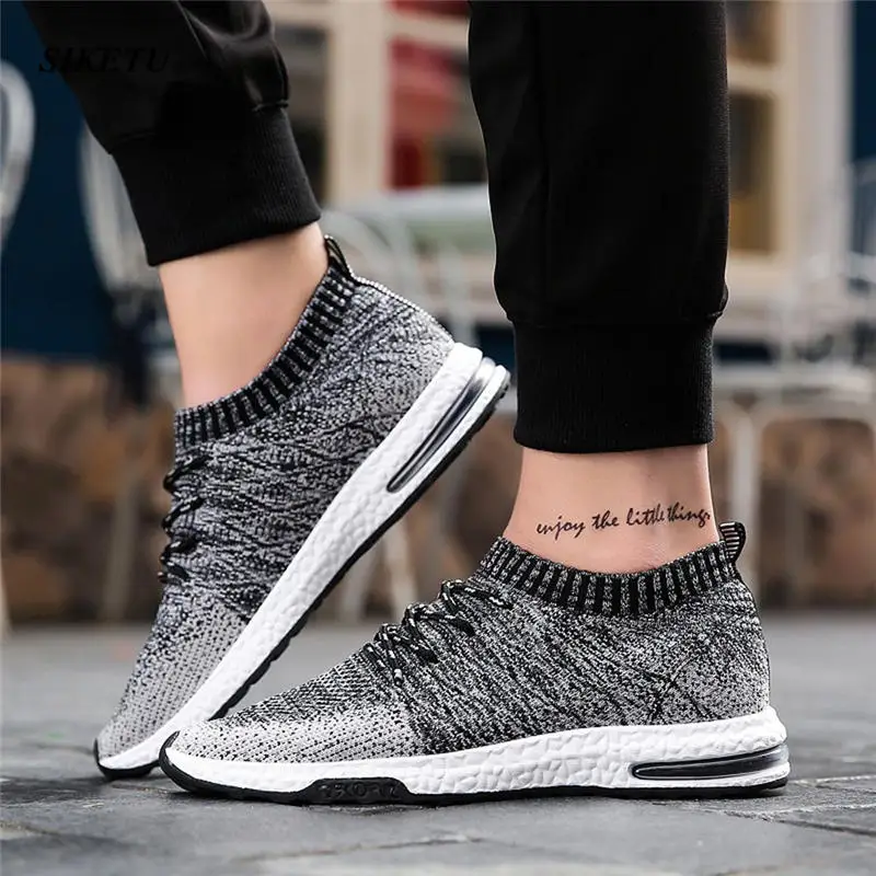 Мужские кроссовки Летние Zapatillas Deportivas Hombre смешанные цвета дышащая повседневная