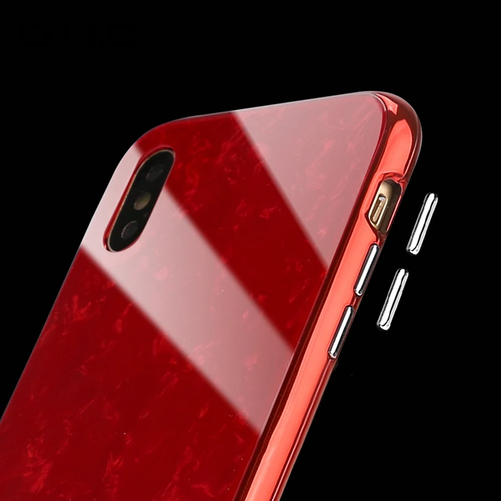 Eqvvol Металл закаленное стекло с магнитом чехол для телефона iPhone X 8 7 6 6S Plus