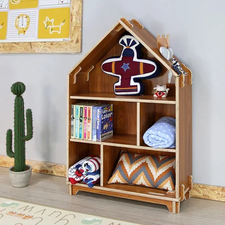 Детский шкаф мебель детский для хранения из массива дерева детская книжная полка