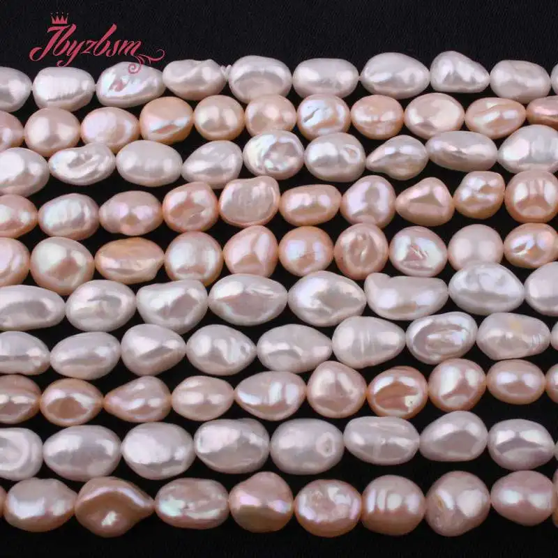 

7x9-8x11mm Potato Irregular Freshwater Pearl Beads Natural Stone Beads For Necklace Bracelets Jewelry Making 14.5" Free Shipping