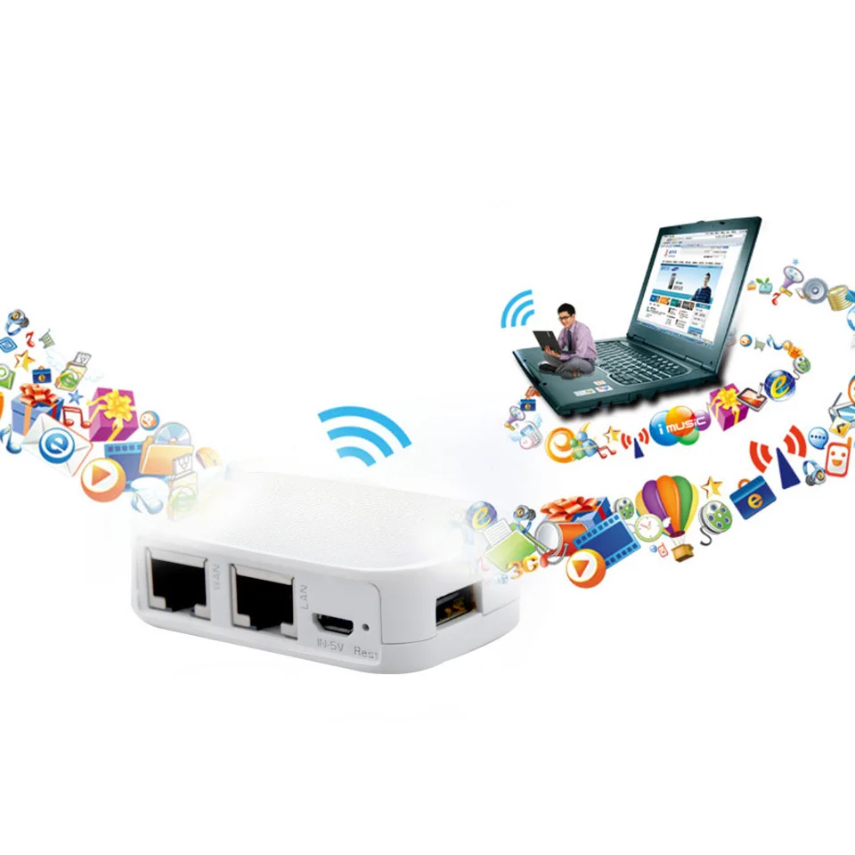 Nexx WT3020H мини 300 м беспроводной Wifi маршрутизатор Roteador 802.11 b / g n повторитель клиента
