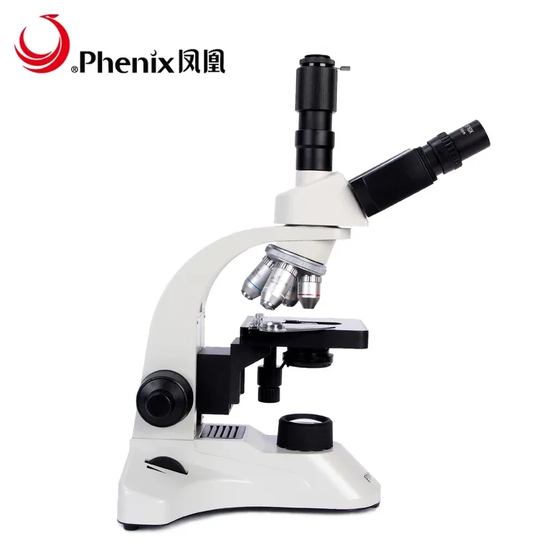 Phenix PH50-3A43L-A USB Биологический микроскоп 5MP цифровая камера 40X-1600X бинокулярный