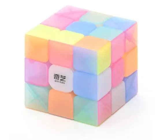 Скоростной куб QiYi Warrior W 3x3 Jelly cube|Головоломки| |