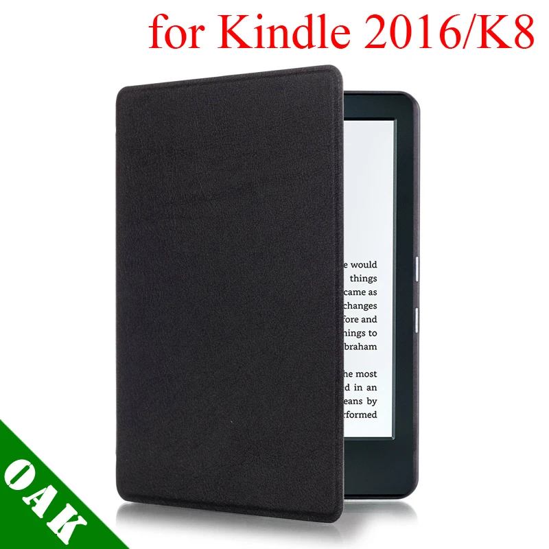 [Бесплатная DHL] kasite кожаный чехол для 2016 Amazon Kindle Touch Нью 8th поколения/kindle8 с