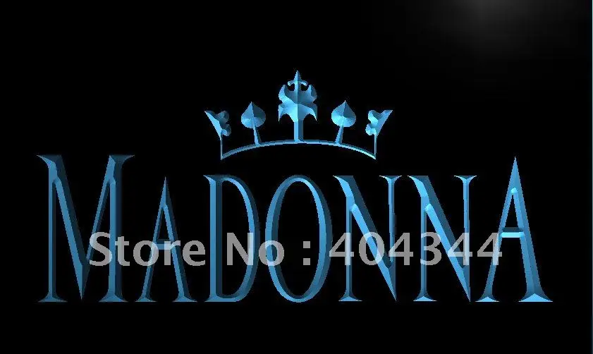 

LF126- Madonna Queen Music LED Neon Light Sign