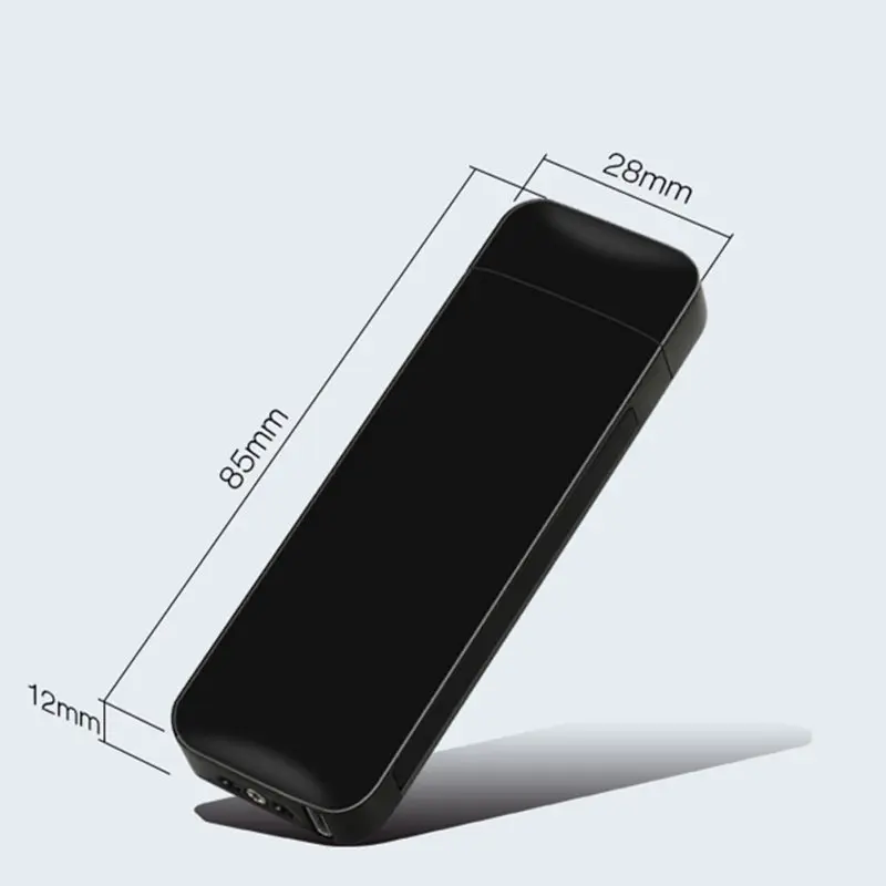 1 шт. Новая мода USB перезаряжаемая электронная плазменная Зажигалка для сигарет