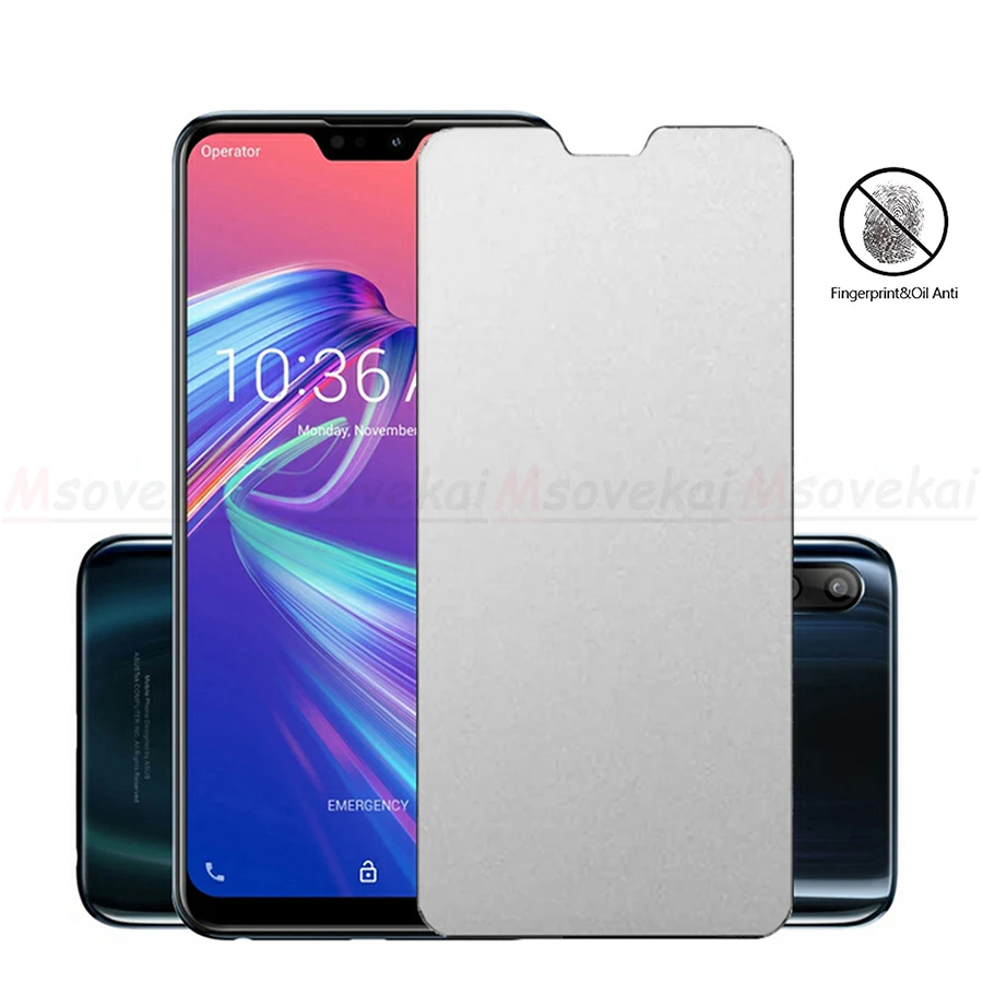 С уровнем твердости 9 H матовое закаленное стекло для ASUS Zenfone Max Pro M2 ZB631KL ZB633KL M1 ZB602KL