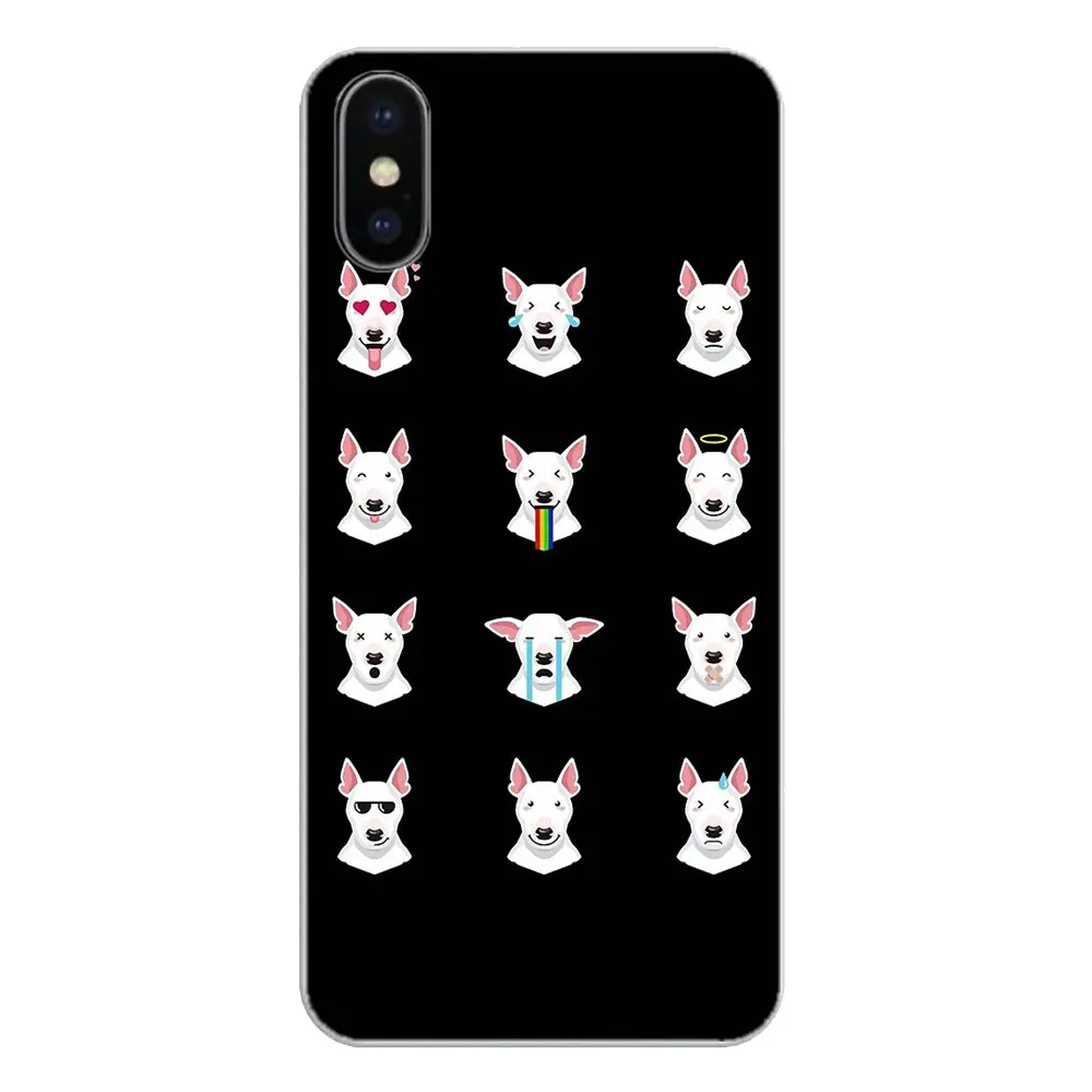 С бультерьером собакой щенки силиконовый чехол для huawei Honor 7X V10 6C V9 6A играть 9