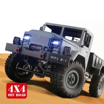 Новый 4WD военный RC грузовик 2 4G WPLB-14 внедорожный автомобиль дистанционного