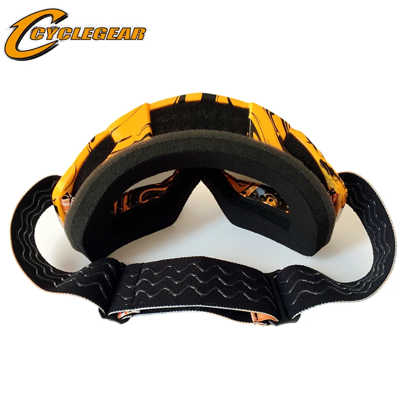 2019 New Cyclegear off-road motorcycle goggles Outdoor sports beach climbing ski Windproof dust-proof CG08 Green orange | Автомобили и
