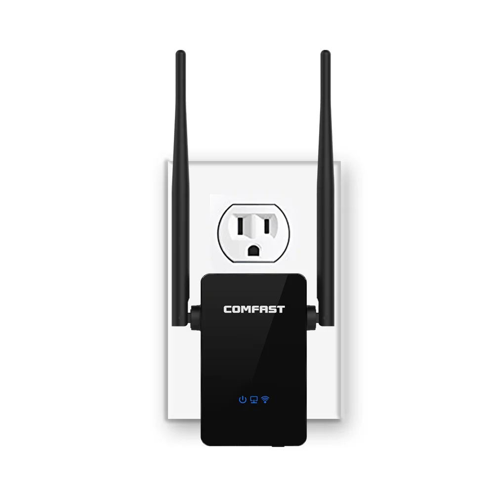 Беспроводной маршрутизатор Comfast 300 Мбит/с 2 4 ГГц|repeater 300mbps|wi-fi repeaterwireless range extender |