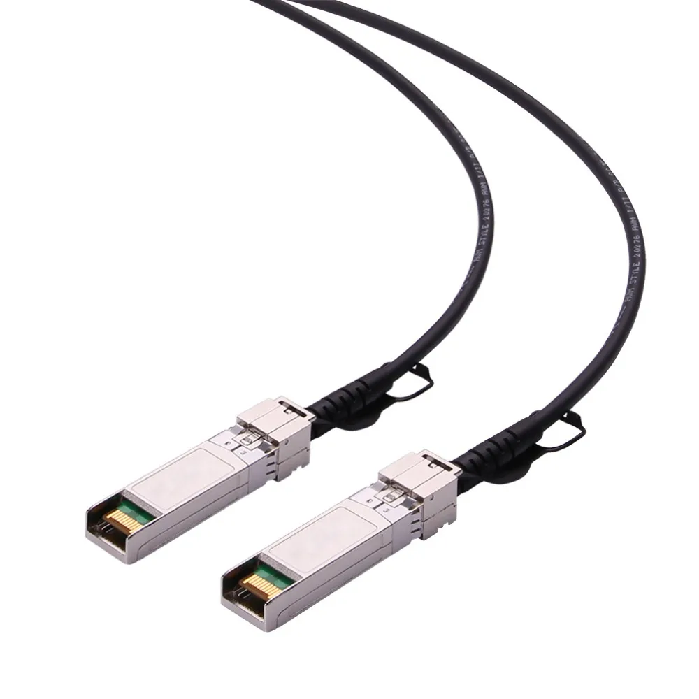 Кабель 10G 0 5 M SFP + DAC Пассивный кабель 10GBASE CU с прямым подключением медный Twinax 30AWG для