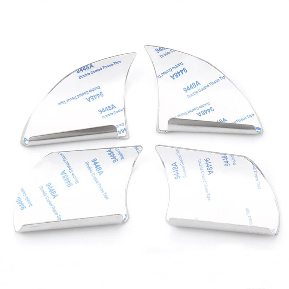 4 шт./компл. декоративная крышка рулевого колеса из нержавеющей стали отделка