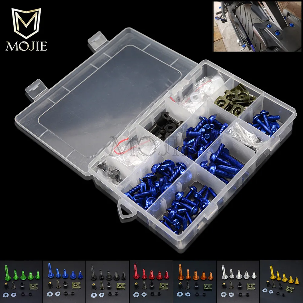 

Fairing Bolts Screw Kit For Honda GOLDWING GL1500 GL1800 GROM Motorcycle Body Spire Speed Fastener Clips Screw Spring Bolts Nuts