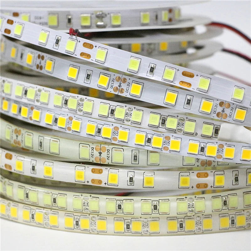 Гибкая СВЕТОДИОДНАЯ лента SMD 5050 5054 RGB 12 В 5 м 300 600 светодиодов для украшения дома