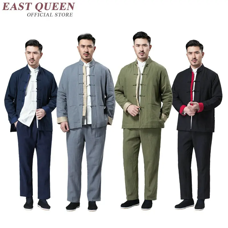 

Traditional chinese clothing for men wushu staff shanghai tang KK2368