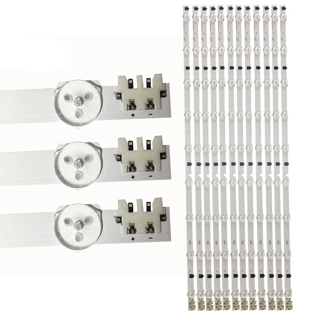 Xinlumen tv9LEDs 650 мм Светодиодная лента для подсветки Замена samsung UA32F4088AR UA32F4000AR BN64-25300A |