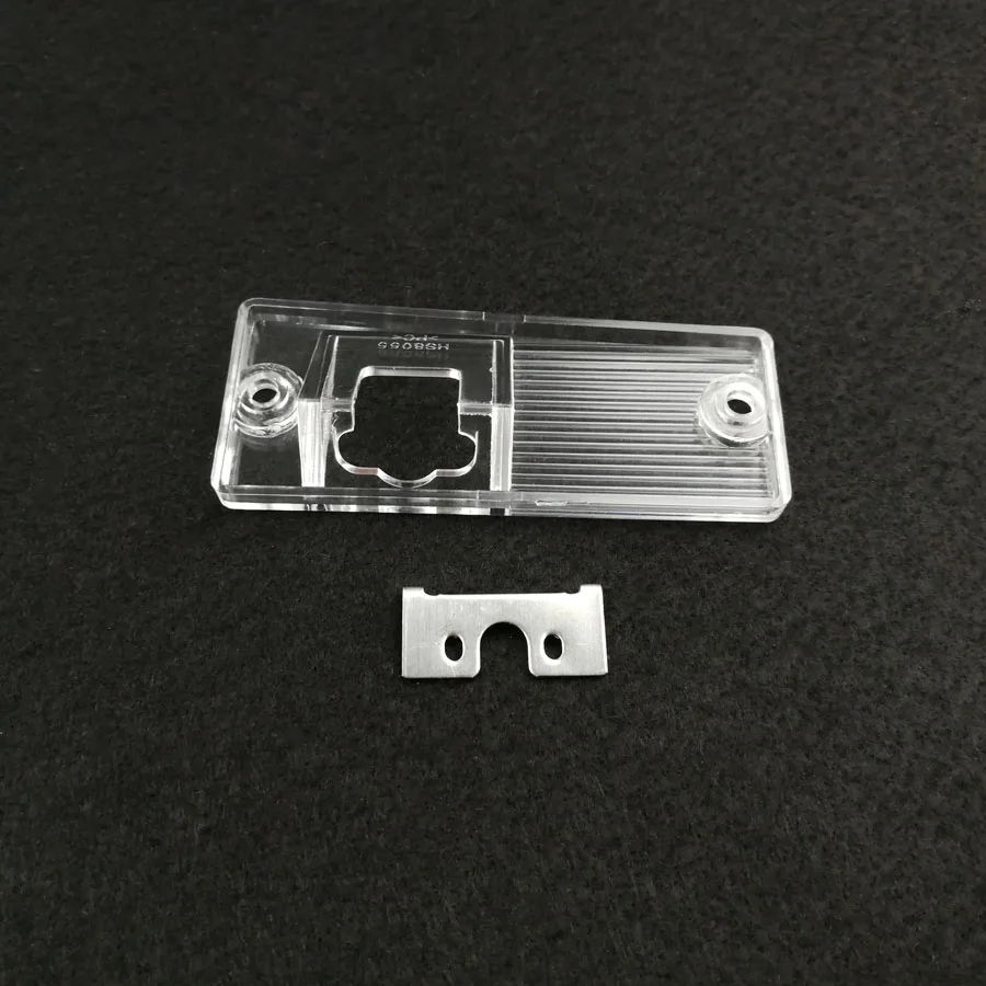 Only Plastic Frame Автомобильная CCD камера ночного видения резервная камера заднего вида Водонепроницаемая Парковка Для Киа церато, Киа Рио 2003 2004 2005 2006 2007 2008 2009 2010 2012 - Название цвета: Only Plastic Frame