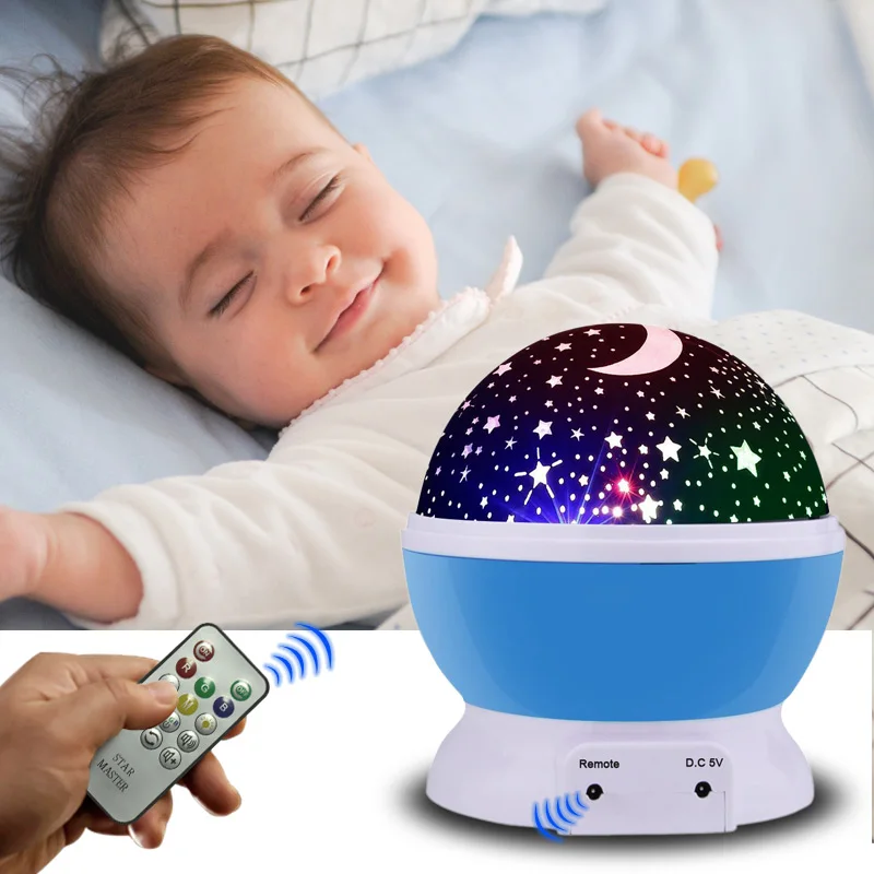 Проектор светодиодный вращающийся со звездой и USB шнуром|Ночники| |
