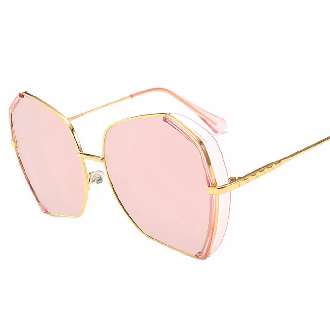 Luxury Polygonal Large Frame Sunglasses Women/Men Designer Travel Sun Glasses For Women Classic Retro Outdoor Eyewear W5 | Аксессуары