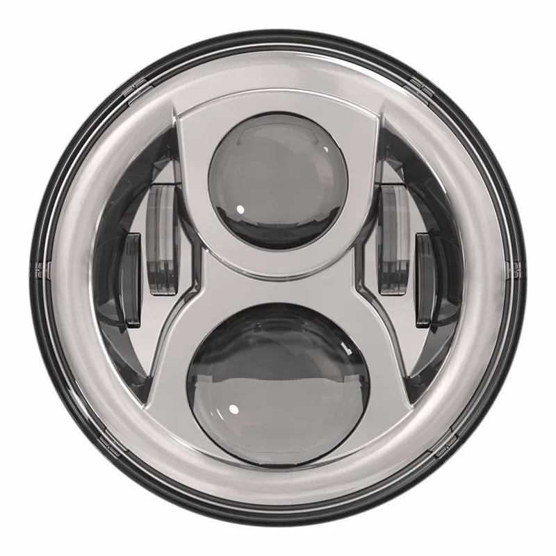 Marloo пара 7 дюймовых круглых светодиодных фар для Toyota Land Cruiser Jeep Wrangler CJ 5 TJ LJ JK JKU Rubicon