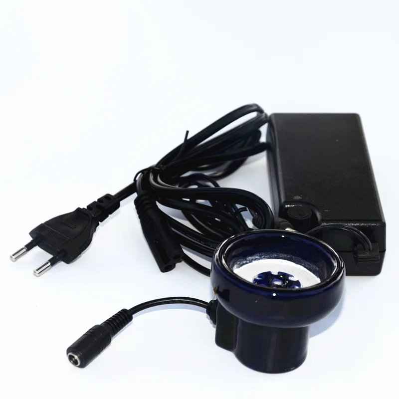 Ceramic E-Shisha Керамика электронного кальяна smokepan 100 V-240 V Электронный табак для кальяна чаша с емкостью для Керамика держатель угля для кальяна Чичи - Цвет: Ceramic E-Shisha