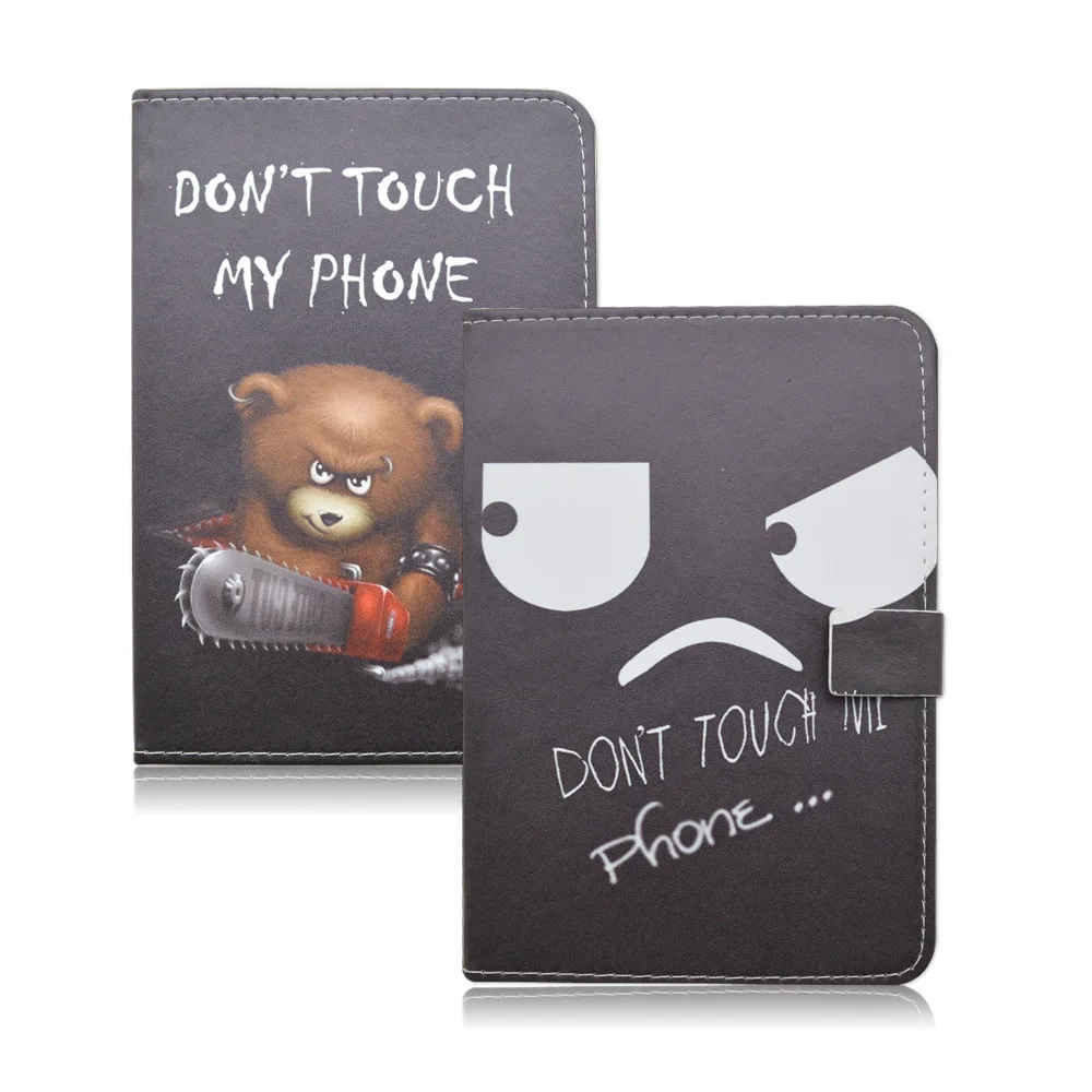 Shell Protector for ipad mini 4 cover case Cartoon style Electric saws Pattern Design folio leather carcasa | Компьютеры и офис