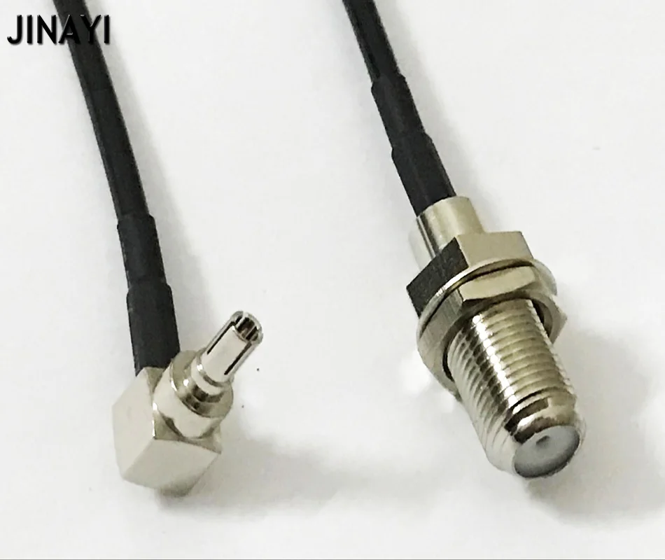Соединительный кабель CRC9 male F с гайкой 10 шт. 30 см RG174 для модема Huawei|crc9 connector|crc9 fcrc9 |