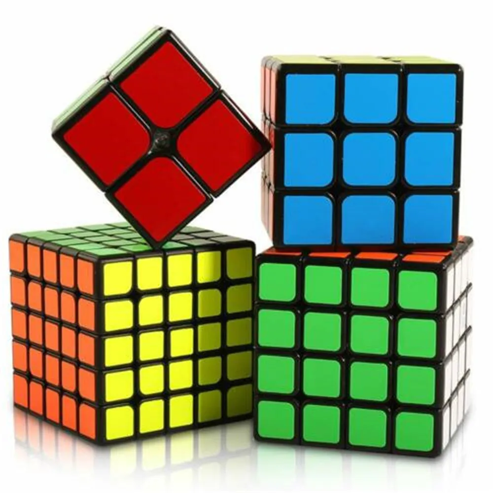 QIYI 2x2 3x3 4x4 5x5 набор магический куб быстрый ультра Гладкий кубар Рубик на скорость