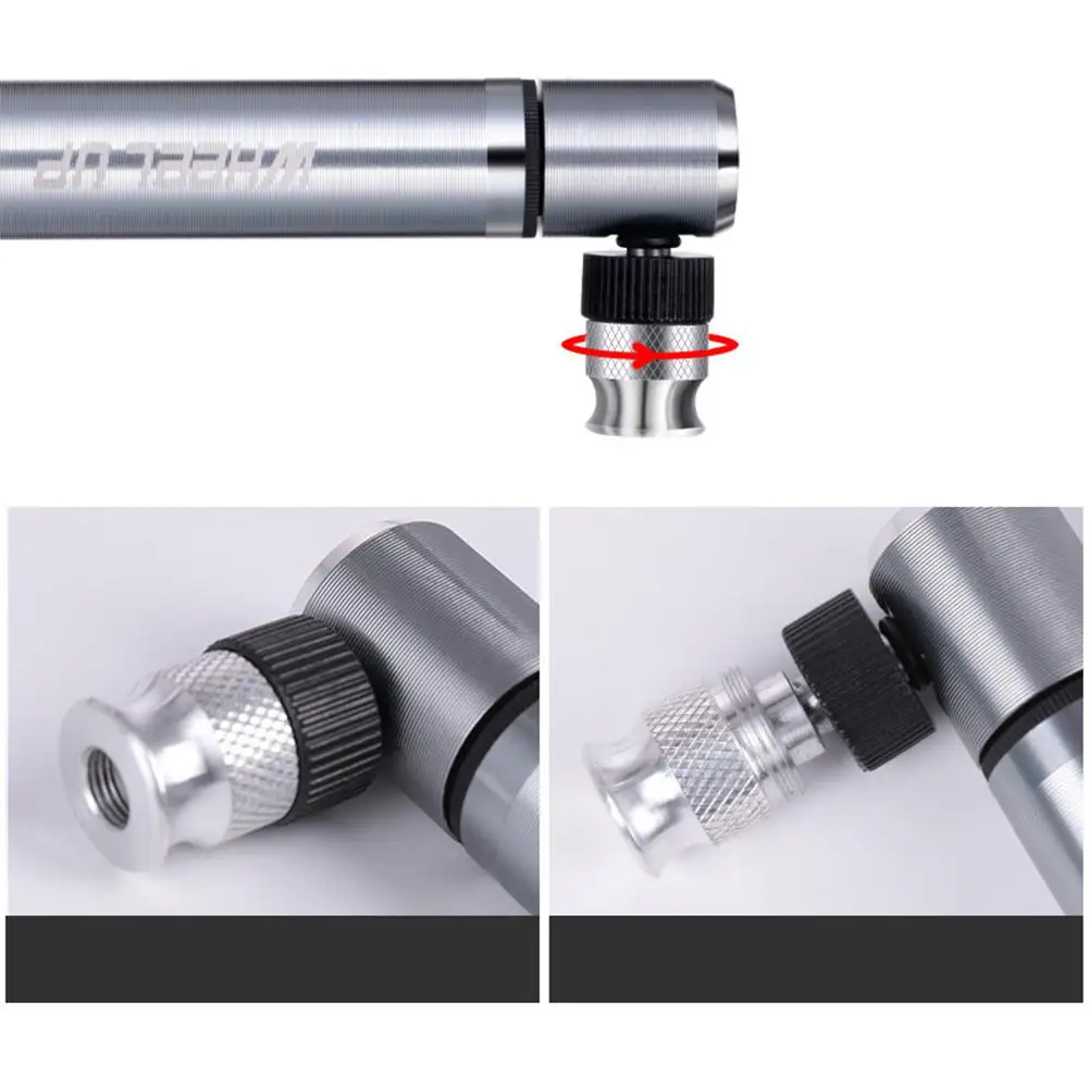Mounchain Universal Mini Bicycle Pump Push Type Portable Inflator of Basketball Football MTB Accessories | Спорт и развлечения