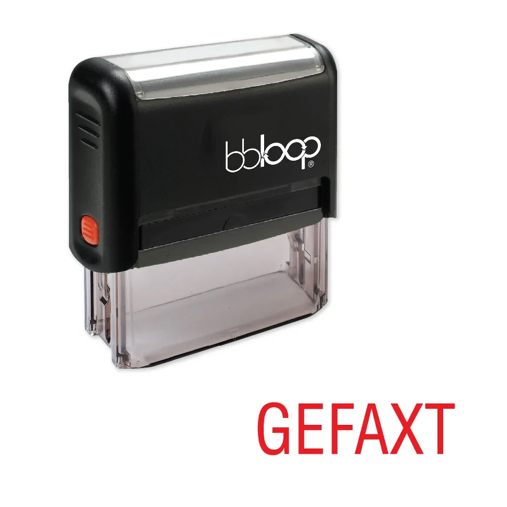 Маркировка GEFAXT BBloop самозаполняющаяся прямоугольная с лазерной гравировкой
