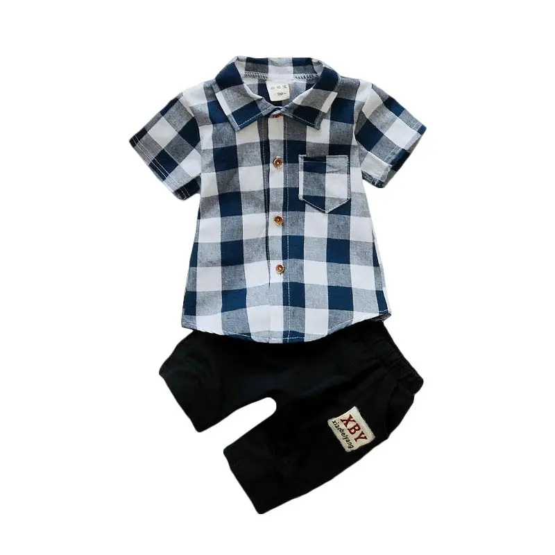 

2020 Summer Children Boy Clothing Sets Baby Boy Clothes Sets Short Sleeve Tops+Pants Infant Boys Fashion Tracksuit Set