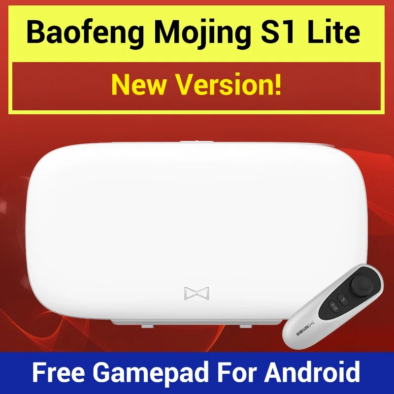Очки виртуальной реальности Baofeng Mojing S1 3D VR гарнитура с линзами Френеля 110 FOV +