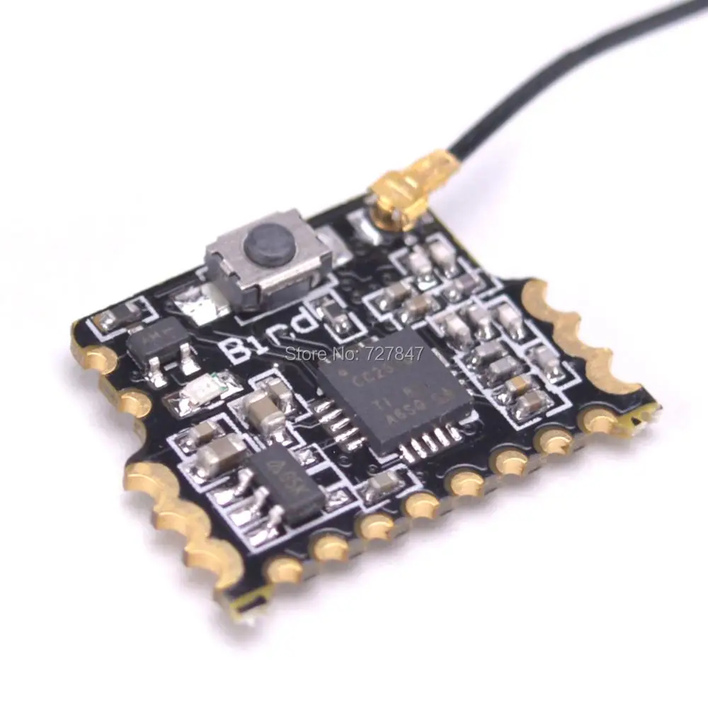 Мини приемник 2 4G 8CH D8 с PWM PPM SBUS выход совместим Frsky X9D Plus DJT DFT DHT|Детали и аксессуары|