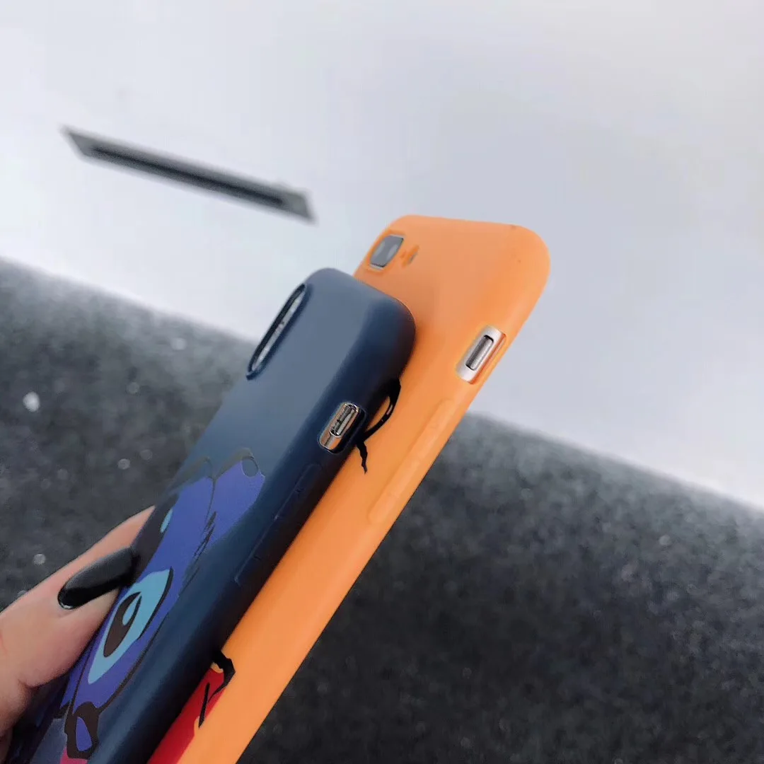 Мультфильм Улица Сезам Винни Пух Телефон чехол для iPhone 6 6s 7 8 Plus X Xs Max Xr Crayon Shinchan том