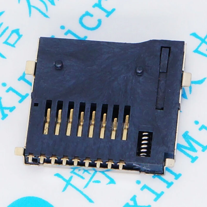 Позолоченный Разъем для карты памяти TF медный корпус со слотом MicroSD |